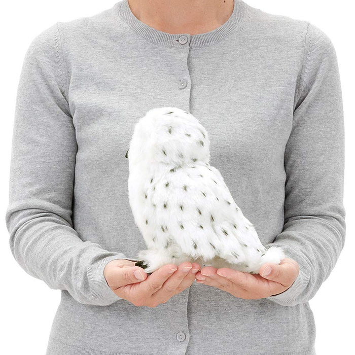 Colorata Snowy Owl Stuffed Animal 14x20x18cm (Good Night Series)