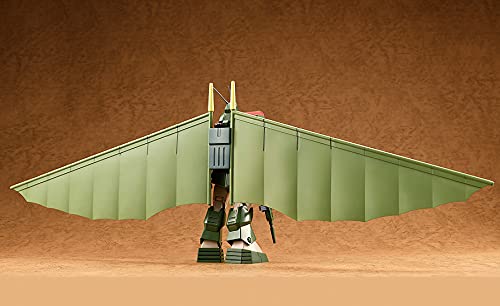 MAX FACTORY Combat Armors Max 25: 1/72 Scale Soltic H8 Roundfacer Hang Glider Equipment Type Plastic Model Fang Of The Sun Dougram