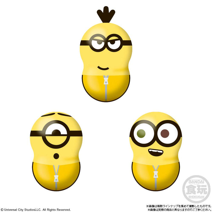 BANDAI CANDY Coo'Nuts Minions Fever 14-teiliges Süßigkeiten-Spielzeug