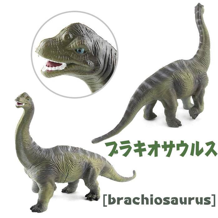 Corper Toys Dinosaurier 3er Set: Styracosaurus Plesiosaur Brachiosaurus