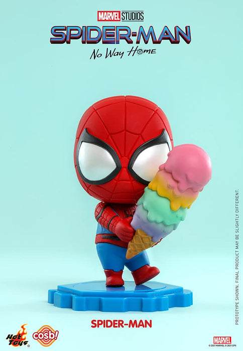 Cosbi Marvel Collection Movie Spider-Man: No Way Home Spider-Man (Ice Cream) #003 Non-Scale Figure Red Height Approx. 8 Cm Cbx032