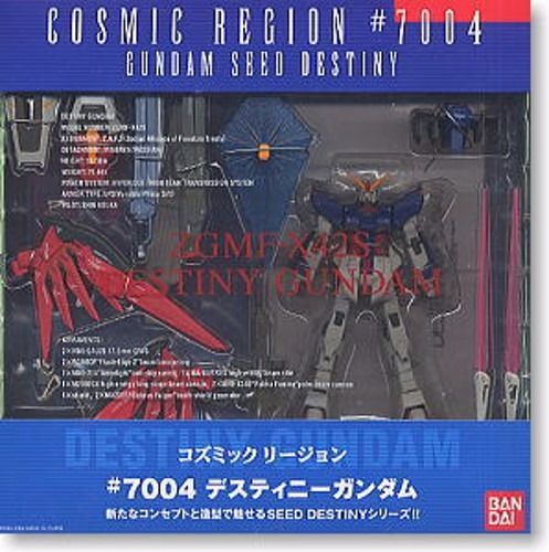 Région cosmique #7004 Zgmf-x42s Destiny Gundam Action Figure Bandai