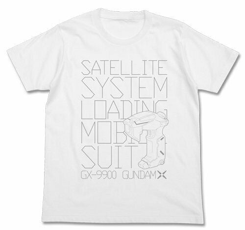 Cospa After War Gundam X Satellite System T-shirt White M Size