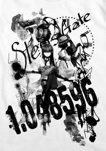 Cospa Steins; Gate Stein's Gate Collage T-shirt Blanc Taille L 4701-970