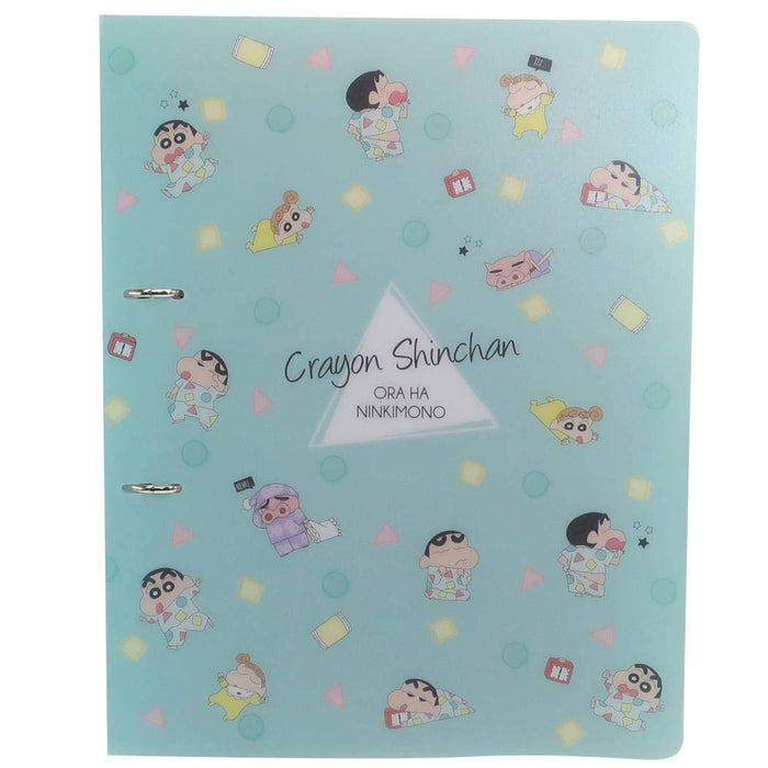 Crayon Shin-Chan [Loose Leaf Binder] 2 Hole Ring Binder/Pajamas