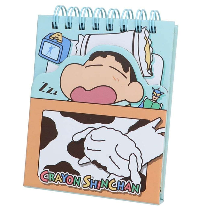 Crayon Shin-Chan [Notepad] Mini Ring Memo With Magnet / Good Night Shin-Chan