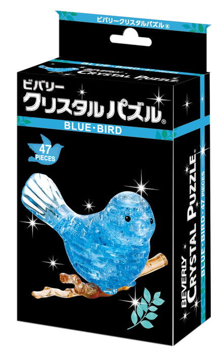 BEVERLY Crystal Puzzle 3D 50152 Oiseau bleu