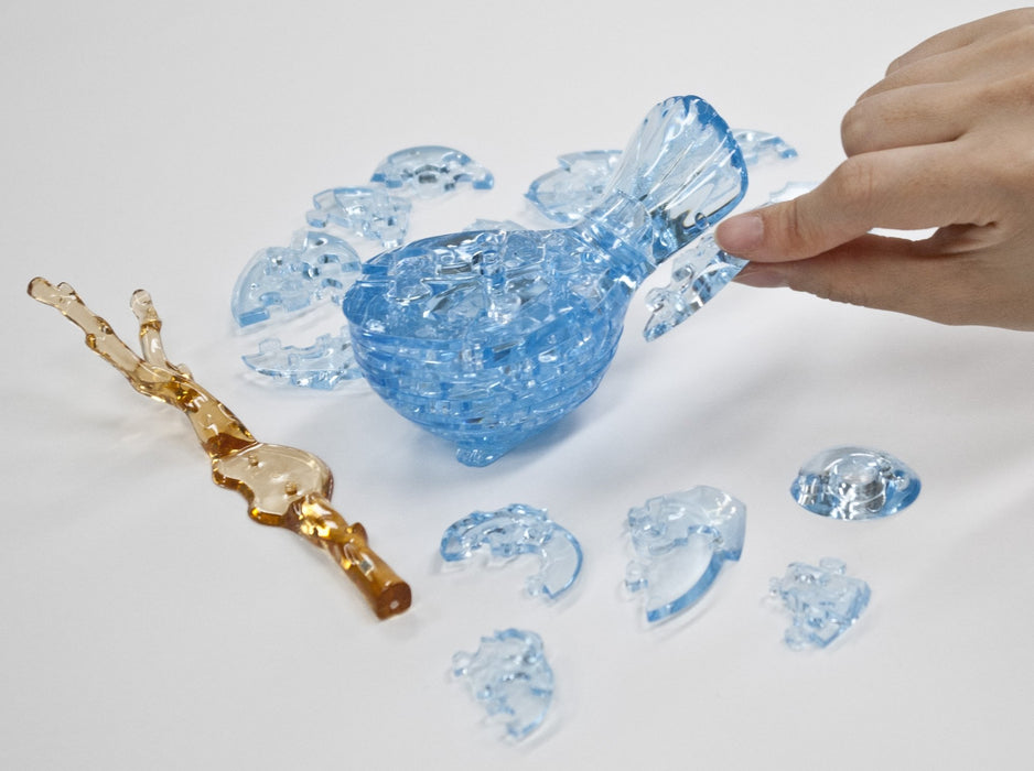 BEVERLY Crystal 3D Puzzle 50152 Blauer Vogel