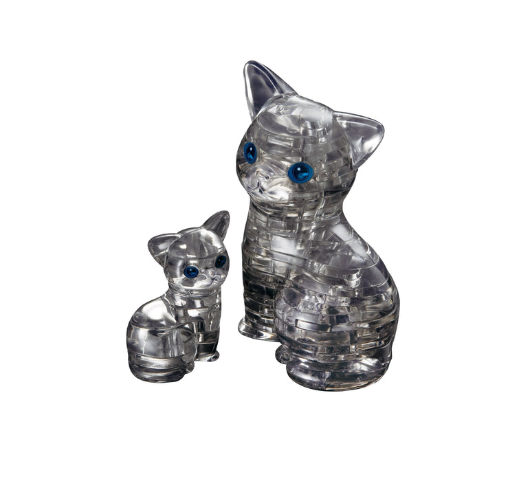 Beverly Crystal Puzzle Cat Black 50156 Japanese Animal 3D Puzzle Block Toys