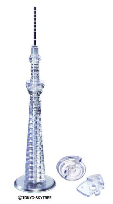 Beverly Crystal 3D Puzzle 483359 Tokyo Sky Tree 3D Jigsaw Puzzles Block Toy