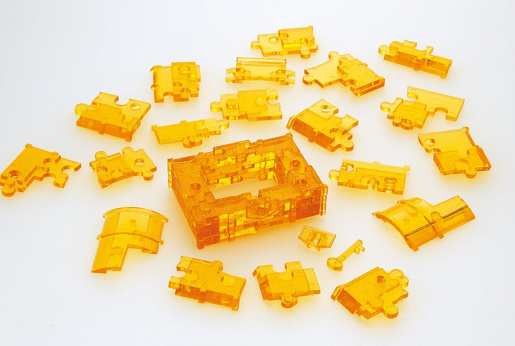 Kristall-Puzzle-Schatzkiste