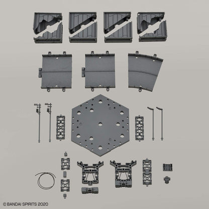 BANDAI 30Mm 1/144 Customize Scene Base City Ver. Plastic Model- Japan Figure Store - #1 Bring To You The Best Japanese Goods