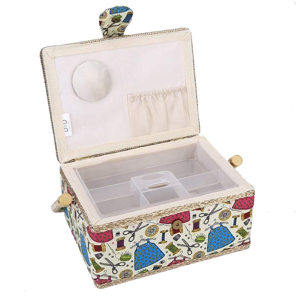 D&D Japan Sewing Box Set Storage 24X17.5X13Cm Colorful- Japan Figure Store - #1 Bring To You The Best Japanese Goods