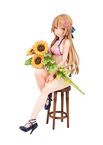 Daiki Industry Sakurairo5 Sunflower Girl Momose Walnut 1/7 Scale Pvc Pre-Painted Complete Figure