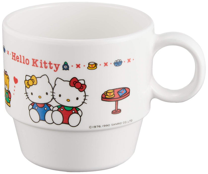 Seibu Shoji Hello Kitty Cup White Melamine Resin Japan Rkt77 Kids Tableware