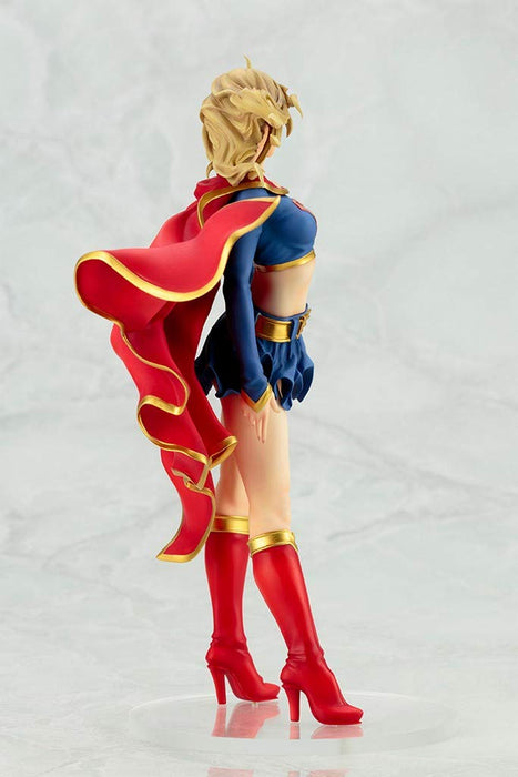 KOTOBUKIYA Dc029 Dc Comics Bishoujo Supergirl retourne une figurine à l'échelle 1/7