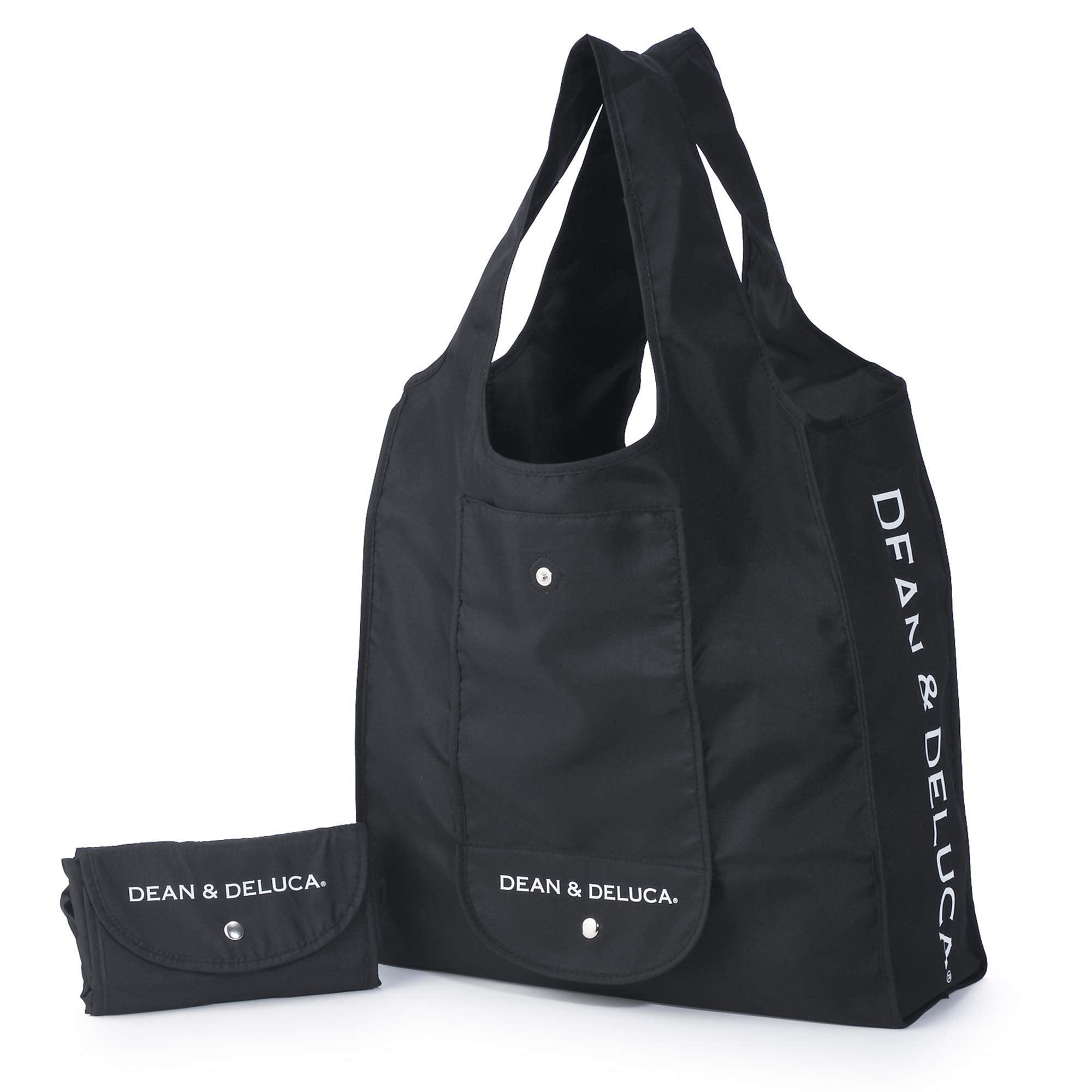Dean & Deluca Eco Bag Foldable Lightweight Compact Plastic Japan - Bla
