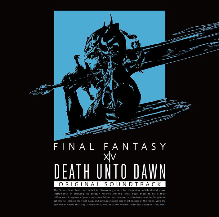 Square Enix Death Unto Dawn Final Fantasy XIV Original Soundtrack Video Soundtrack Blu-Ray Disc