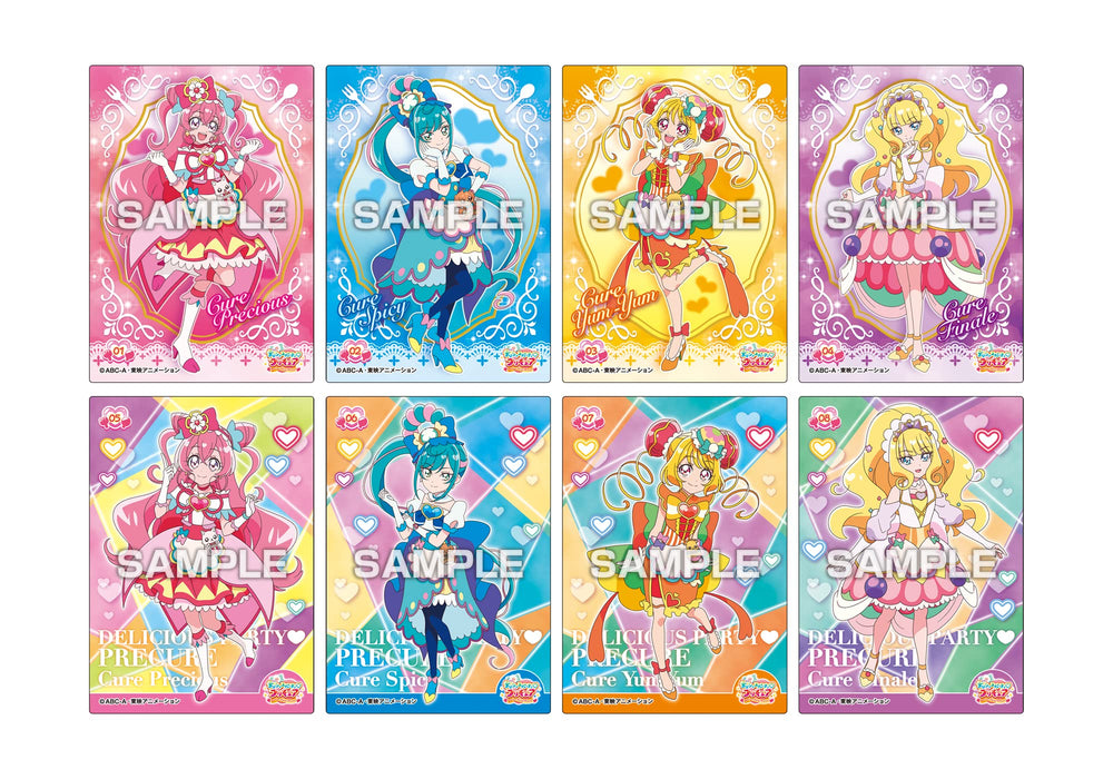 ENSKY Delicious Party Pretty Cure: Kartensammlung mit Kaugummi, 16-teilige Box