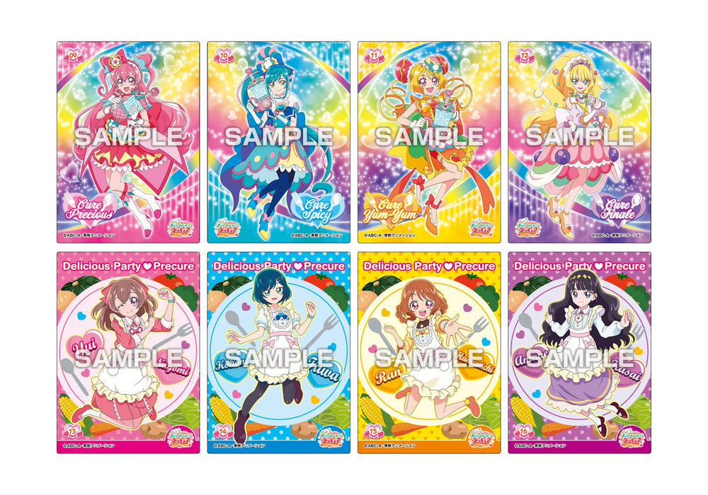 ENSKY Delicious Party Pretty Cure : Collection de cartes avec gomme 16 pièces