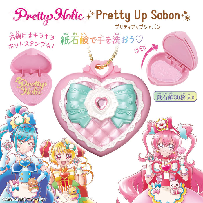 Bandai Delicious Party Precure Pretty Holic Up Shabon Toy Set