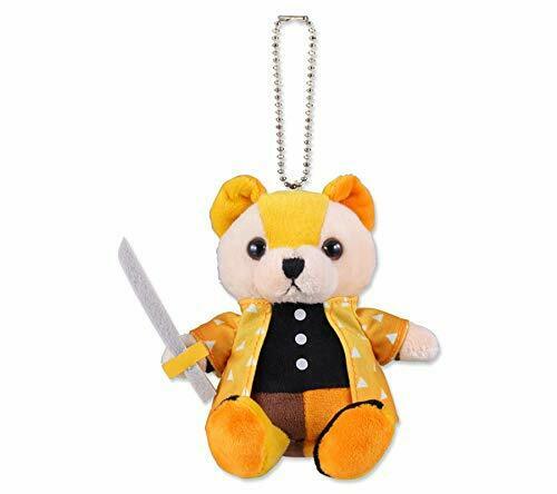 Demon Slayer Kimetsu Bear Agatsuma Zenitsu Plush Doll Stuffed Toy - Japan Figure