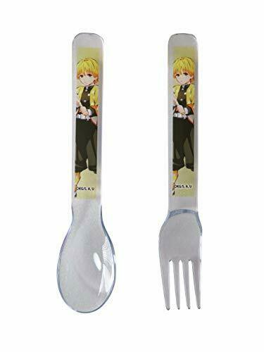Demon Slayer Kimetsu Max Limited Clear Cutlery Set Agatsuma Zenitsu Anime