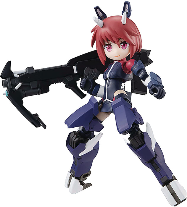 Desktop-Armee Alice Gear Aigis Collaboration Rin Hyuga [Unholy] Ca. 140 mm PVC-vorlackierte Actionfigur