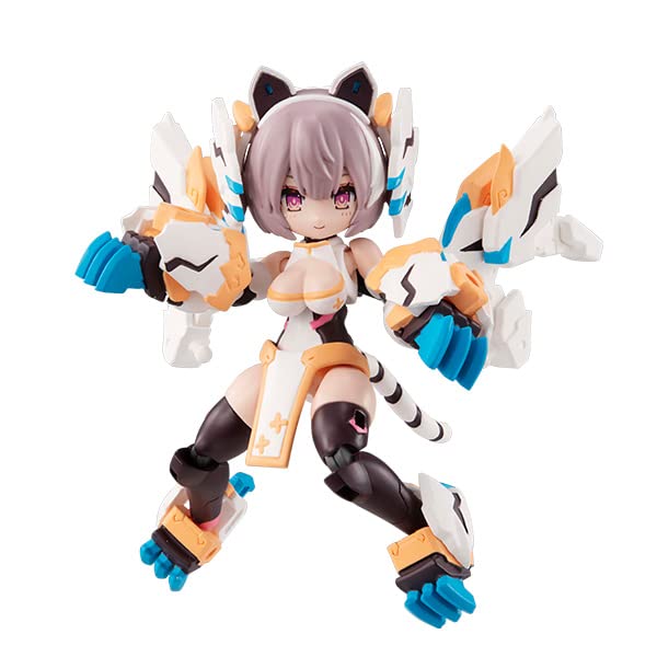 Desktop Army N-202D Titania White Tiger About 80Mm Pvc Painted Action Figure