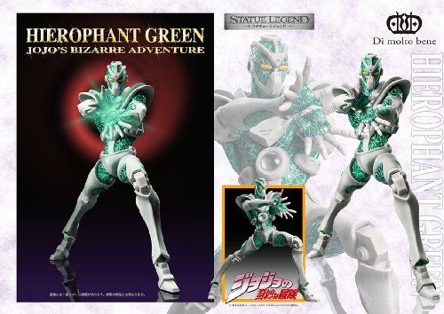 Di Molto Bene Statue Legend Jojo`s Bizarre Adventure Part 3 Hierophant Green