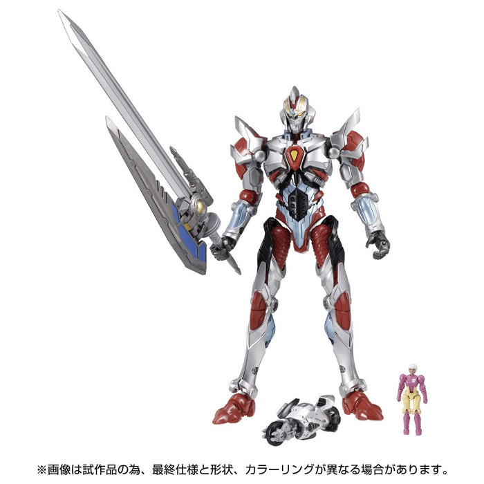 Takara Tomy Diaclone contre. Gridman Universe 02 Figure (Japon) Ensemble complet de membres à colorier