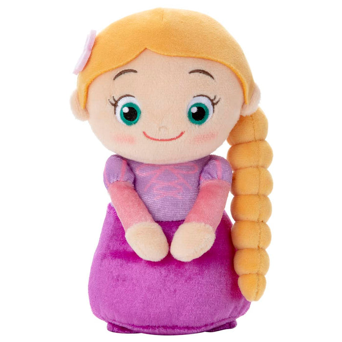 Takaratomy Arts Disney Prinzessin Rapunzel Sprechendes Plüschtier mit Melodiefunktion, 22 cm hoch