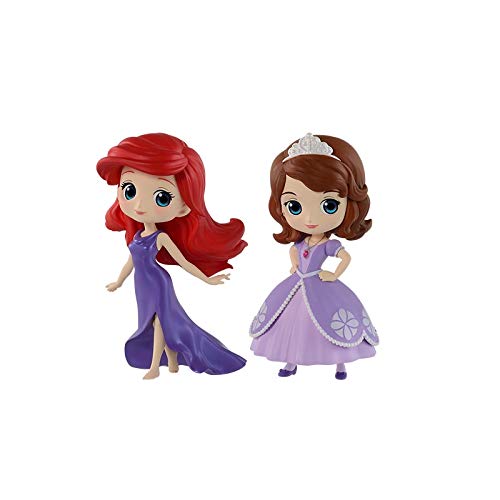 Banpresto Japan Q Posket Petit Disney Characters 2 Types Set: Ariel So