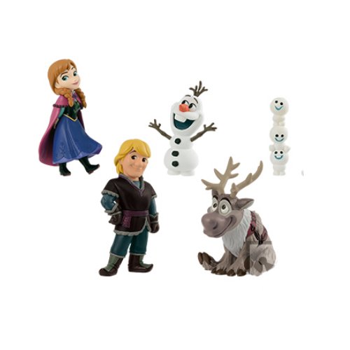 Banpresto Disney Characters World Collectable Figures Frozen Normal Color Japan - 5 Types + Mega
