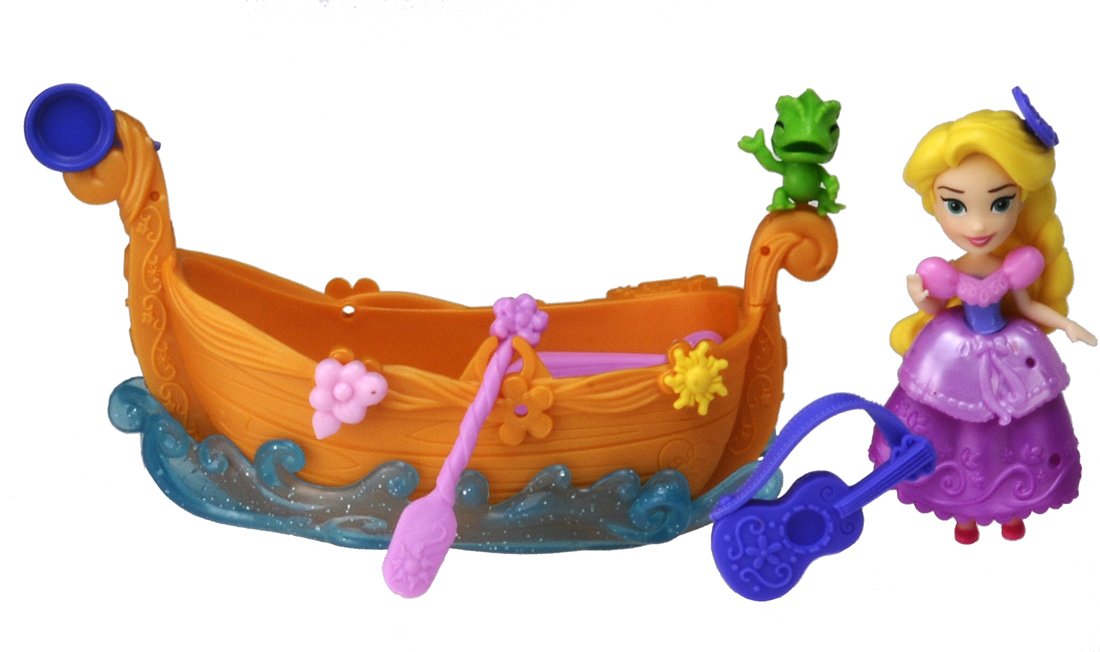 TAKARA TOMY Disney Princess Friendly Boat Rapunzel Little Kingdom 118459