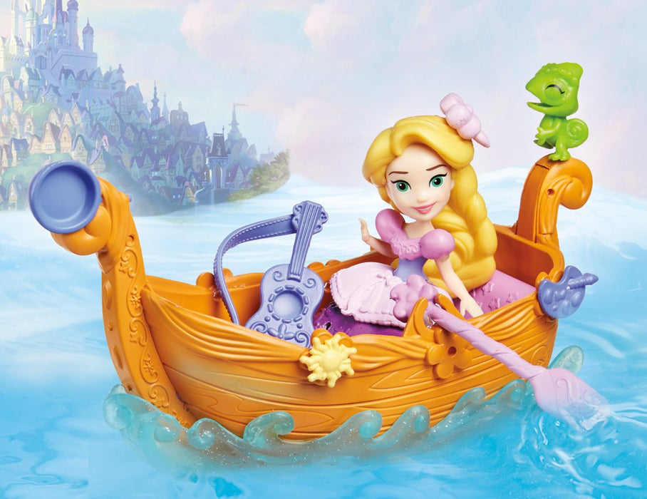 TAKARA TOMY Disney Princess Friendly Boat Rapunzel Little Kingdom 118459