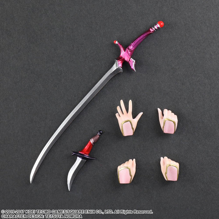 Dissidia Final Fantasy Play Arts Kai Tina Branford Figurine peinte en PVC