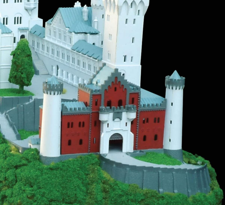 DOYUSHA Europäisches Königsschloss Neuschwanstein Color Ver Plastikmodell im Maßstab 1:220