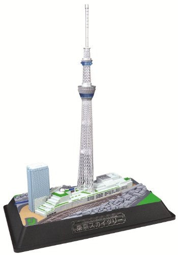 DOYUSHA 004685 Tokyo Sky Tree W/ Led Light Iki Plastikmodellbausatz im Maßstab 1:3000