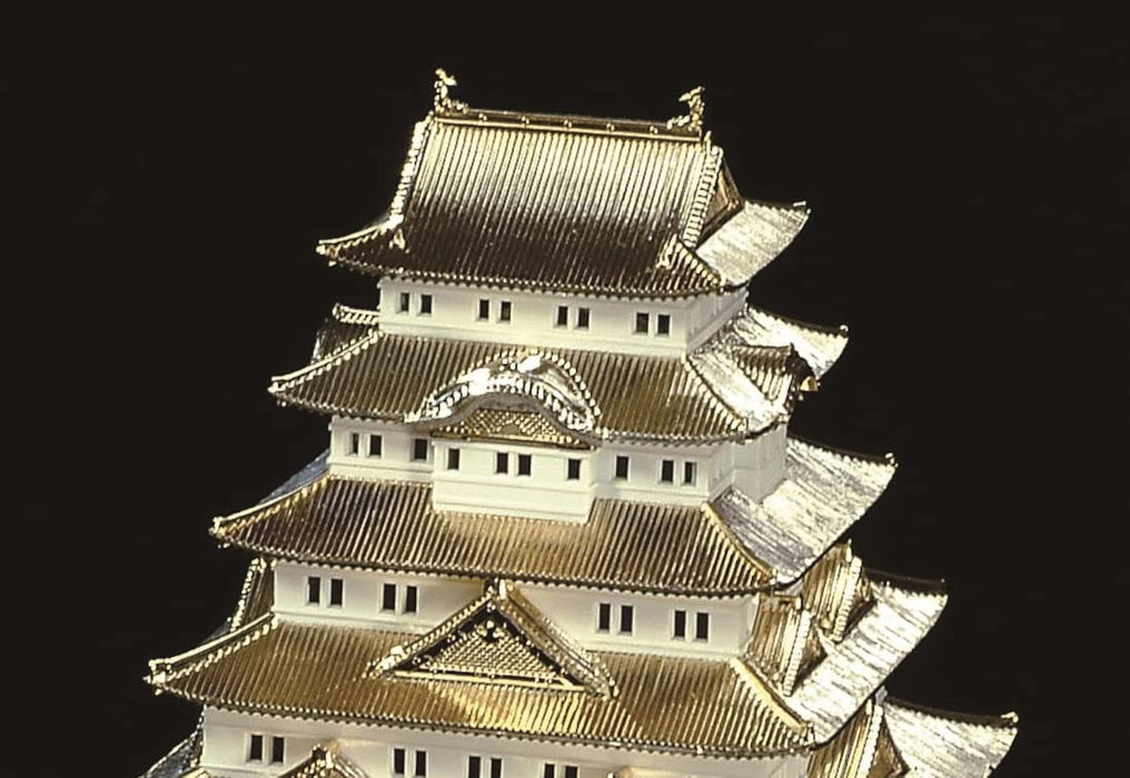 Doyusha 1/350 Japanese Famous Castle Deluxe Gold Edo Castle Plastic Model Dg-4
