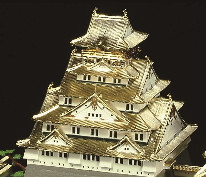 DOYUSHA Dg2 Japanisches Osaka Castle Dx Gold Plastikmodell im Maßstab 1:350