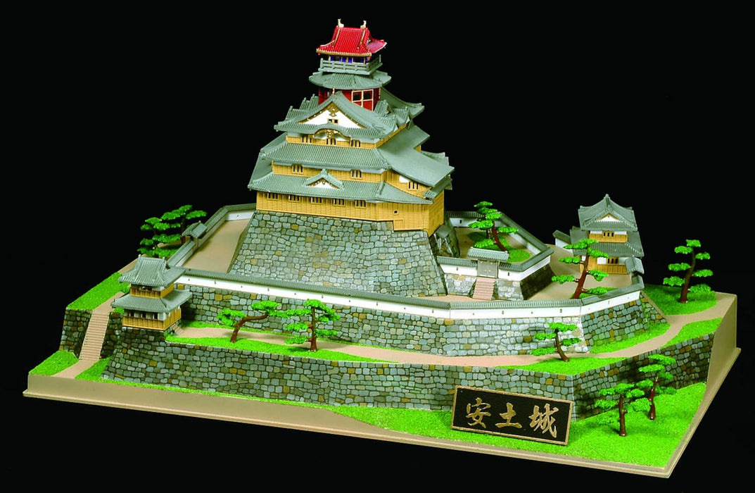 DOYUSHA Dx6 Japanese Azuchi Castle Dx 1/360 Scale Plastic Model