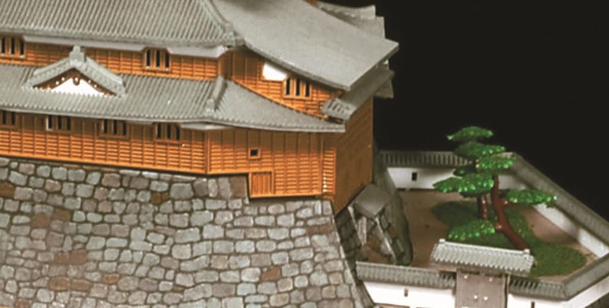 DOYUSHA S26 Château d'Azuchi japonais Modèle en plastique à l'échelle 1/350