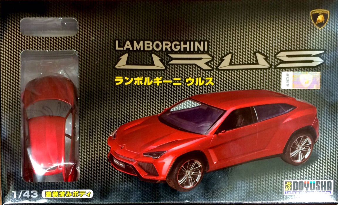 DOYUSHA Lamborghini Urus Vorbemaltes Kunststoffmodell im Maßstab 1:43