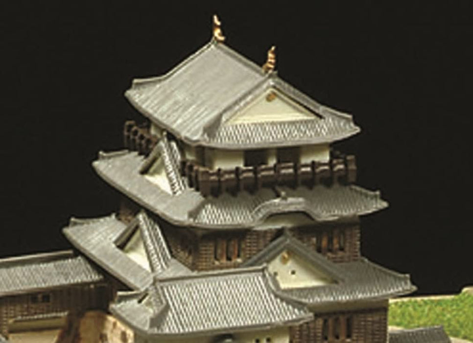 DOYUSHA Jj7 Japanisches Matsuyama Castle Plastikmodell im Maßstab 1:450