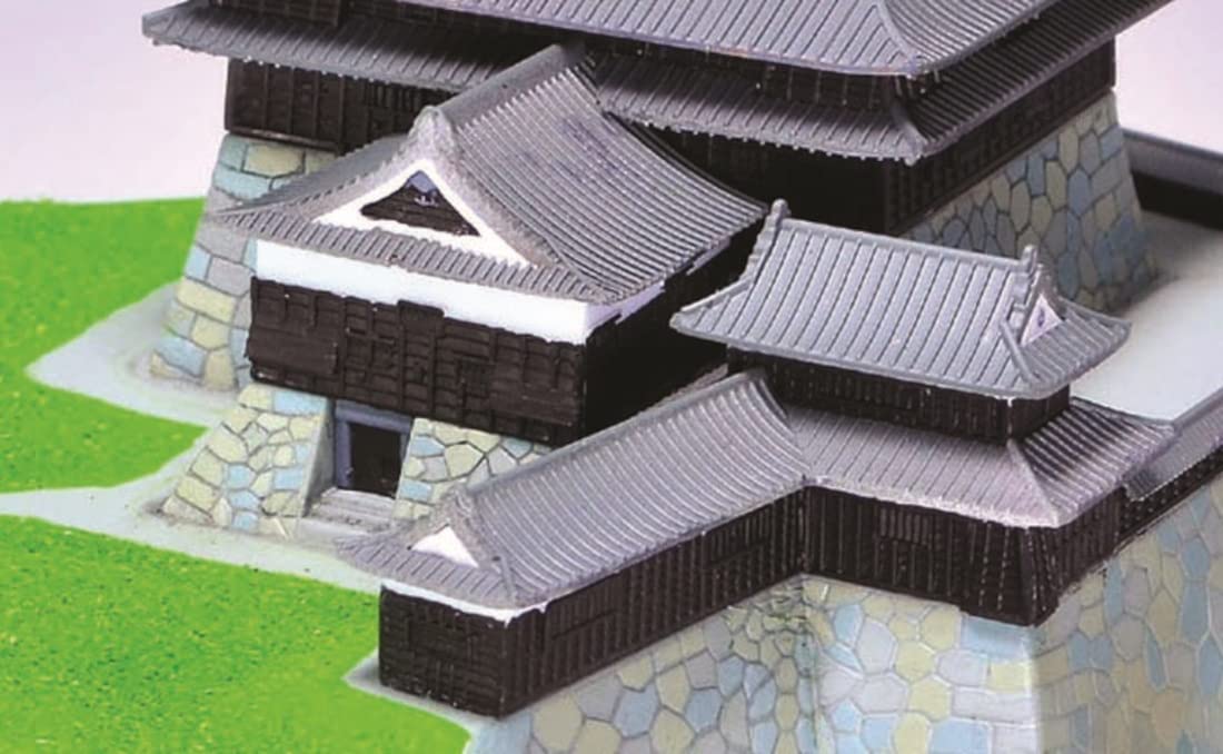 DOYUSHA Jj11 Japanisches Matsue Castle Plastikmodell im Maßstab 1:500