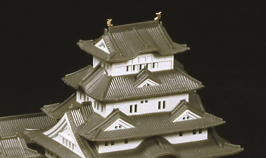 DOYUSHA S21 Japanisches Schloss Himeji Kunststoffmodell im Maßstab 1:500