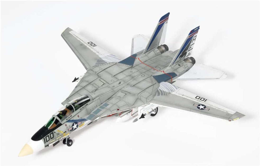 DOYUSHA 1/72 Us Navy F-14A Tomcat Vf-143 Pukin Dogs Plastic Model