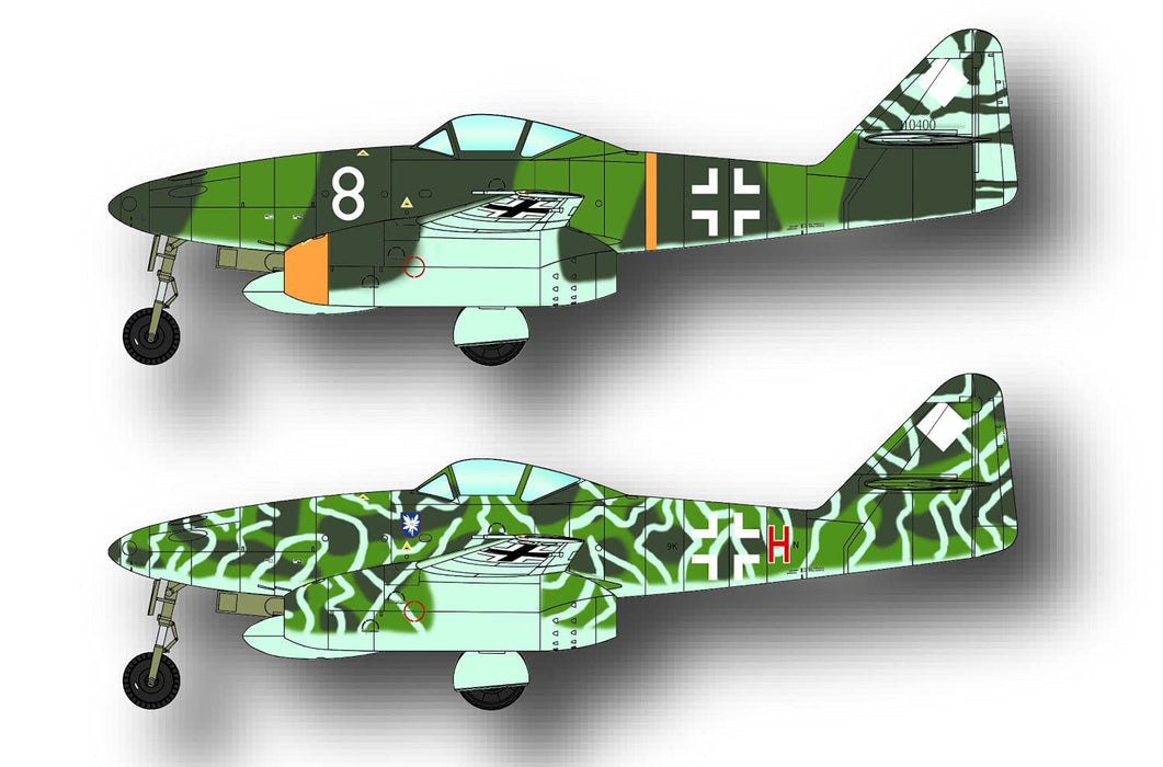 DOYUSHA 1/72 Armée Allemande Messerschmitt Me262A-1A Maquette Plastique