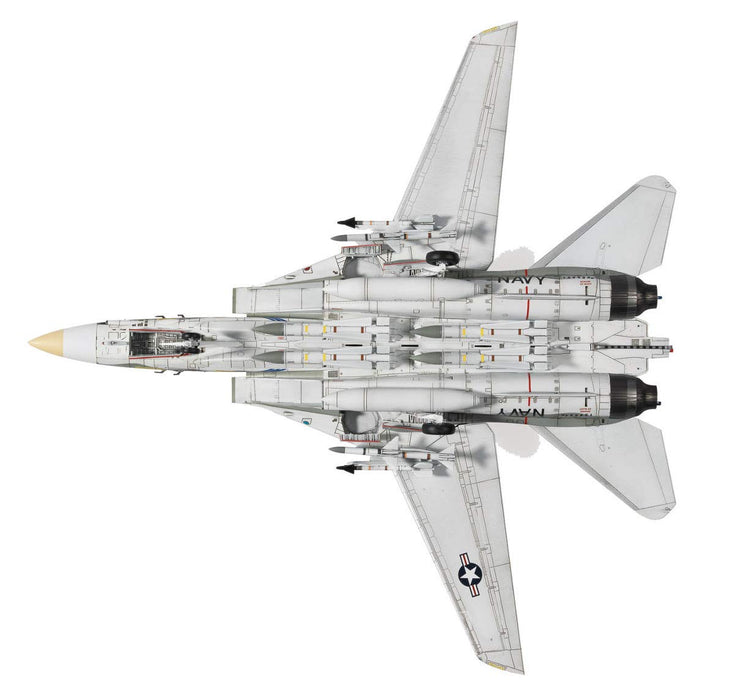 DOYUSHA 412657 Usn F-14A Tomcat Vf-143 Pukin' Dogs 1/72 Scale Plastic Kit